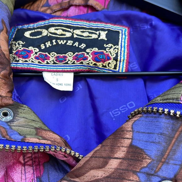 Gorgeous vintage Ossi skiwear light jacket size small. - Picture 4 of 5